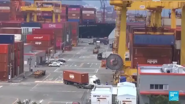 'Video thumbnail for World economies react to Trump's tariffs punch'