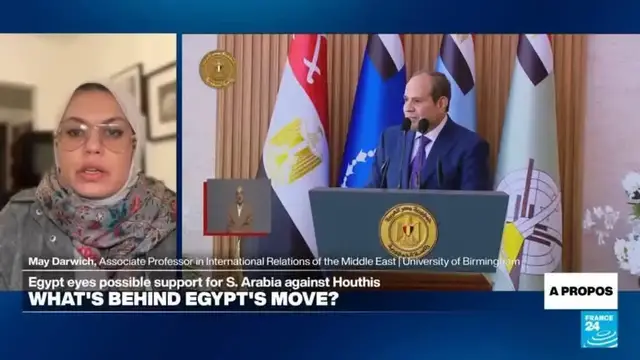 Video thumbnail for Egypt involvement in Yemen 'may actually weaken Cairo's regional role', expert says