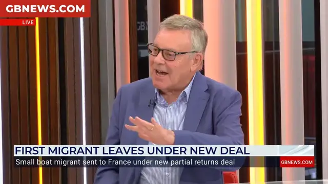 'Video thumbnail for WATCH: Nigel Nelson and Claire Pearsall clash over migrant deportations'