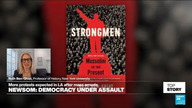 Video thumbnail for Manufactured crisis of the nation: Trump depicting Los Angeles protests as an existential fight