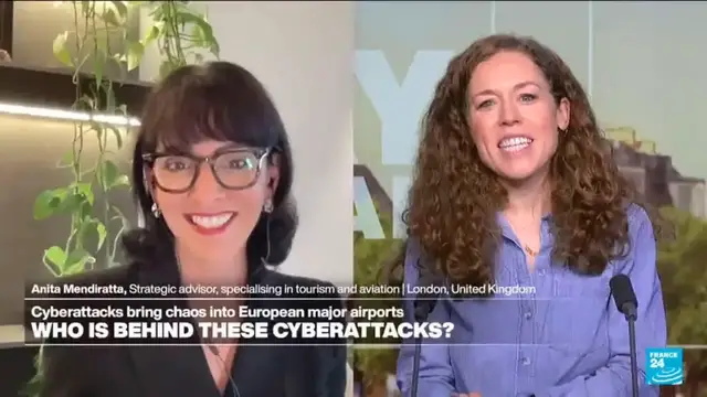 'Video thumbnail for Cyberattack bring chaos to airports: Who is behind this outage?'