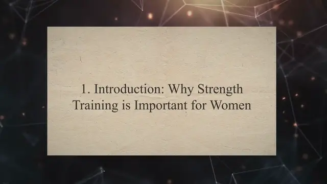 'Video thumbnail for The Power of Strength Training for Women: Physical, Mental, and Emotional Benefits Explained'