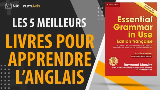 Video thumbnail for ⭐️ MEILLEURS LIVRES POUR APPRENDRE L'ANGLAIS - Avis & Guide d'achat (Comparatif 2021)