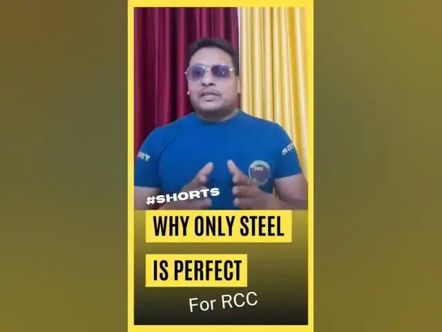 Video thumbnail for Why Only Steel is Perfect For RCC #shorts #myengineeringsupport