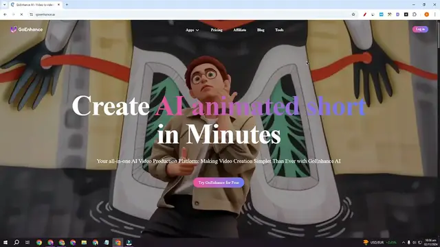 Video thumbnail for Create a Paper Animation Video Using go Enhance AI