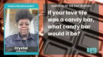 Video thumbnail for Crystal's love life is a Snickers. You're not you when you're hungry!