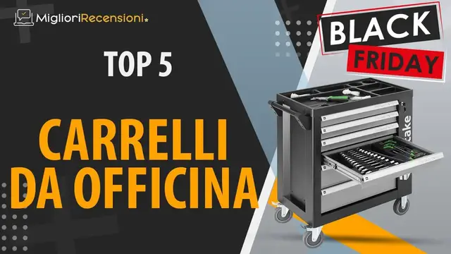 Video thumbnail for 🚩 MIGLIORE CARRELLO DA OFFICINA - Black Friday 2021 (Confronto & Guida all'acquisto)