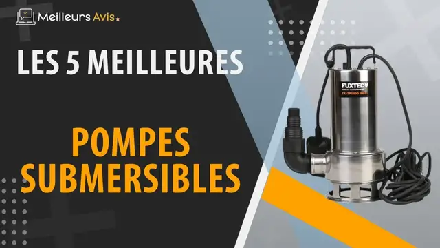 Video thumbnail for ⭐️ MEILLEURE POMPE SUBMERSIBLE - Comparatif 2023