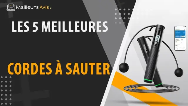Video thumbnail for ⭐️ MEILLEURE CORDE À SAUTER - Comparatif 2024