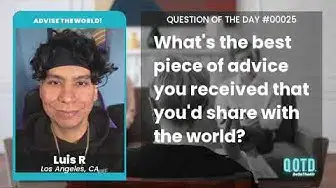 Video thumbnail for Luis' advice is to "never give up." Perseverance is key!