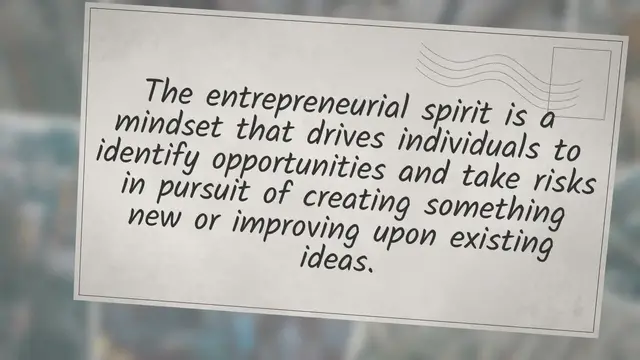 Video thumbnail for The Power of Innovation: Understanding, Embodying, and Nurturing the Entrepreneurial Spirit