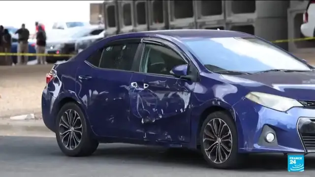Video thumbnail for Protests erupt after ICE shooting in Texas