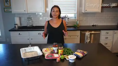 'Video thumbnail for Homemade Enchilada Casserole - Simply Jocelyn'