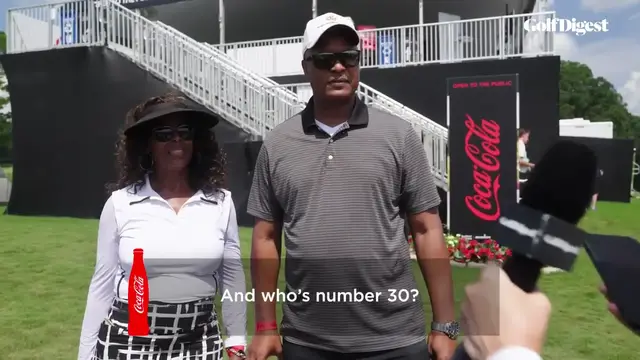 'Video thumbnail for Hally Tests Tour Championship Fan Knowledge'