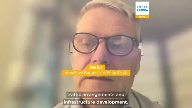 'Video thumbnail for Finland is using drones and AI to tackle congestion. Is it safe?'