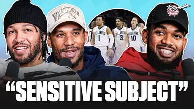 'Video thumbnail for Jalen & Josh Open Up About Donte DiVincenzo...'