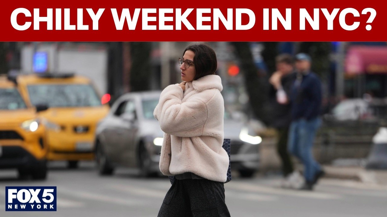 Video thumbnail for Chilly NYC weekend before warmer week ahead