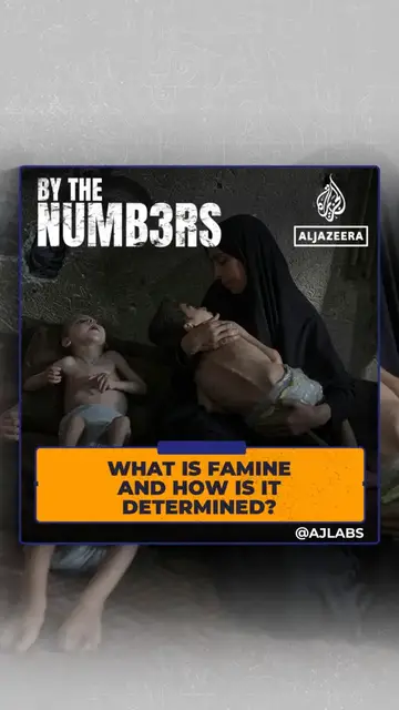 'Video thumbnail for What is famine, and how is it determined?'