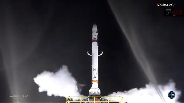 Video thumbnail for MIURA-1 - Start von Huelva - Erste Rakete von Spanien im All