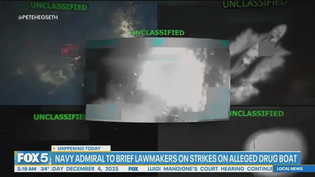 Video thumbnail for Trump defends controversial second strike on drug-smuggling boat