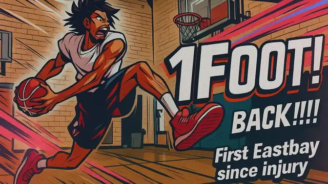'Video thumbnail for jordan southerland: impressive basketball dunk comeback after injury'