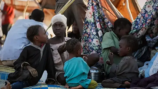 Video thumbnail for Hundreds of children flee to Tawila camp amid violence in Sudan’s west Darfur