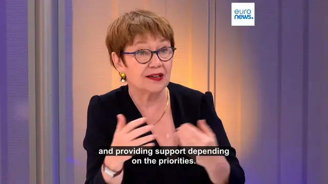 'Video thumbnail for Ukraine faces difficult winter amid Russian strikes on energy grid, EBRD chief warns'