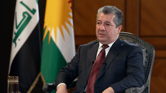 Video thumbnail for Barzani says Iraq's Kurdish region wants peace as regional tensions rise