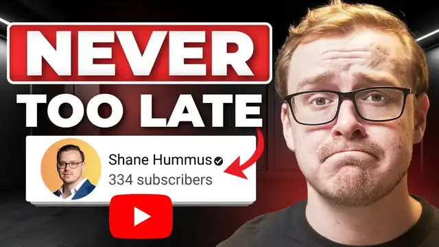 Video thumbnail for Shane Hummus: youtube changed my life: subscriber milestone to financial & time freedom