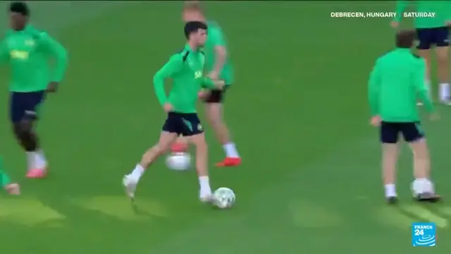 Video thumbnail for Irish players to wear black armbands to boycott Israel