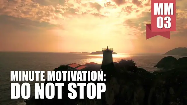 Video thumbnail for MINUTE MOTIVATION: Do Not Stop ft. Dave Sheahan