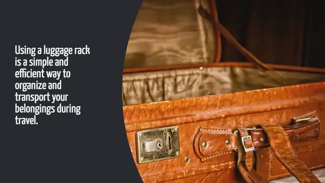 'Video thumbnail for How To Use Luggage Rack'