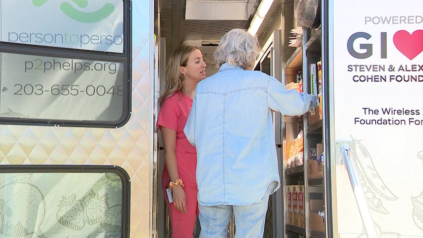 Video thumbnail for Person to Person in Stamford partners with Optimus Health Care to expand food accessibility