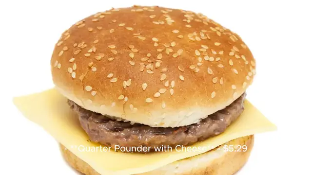 Video thumbnail for Mcdonald's New Menu Price