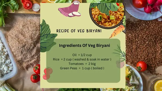 Video thumbnail for Spicy Veg Biryani Recipe