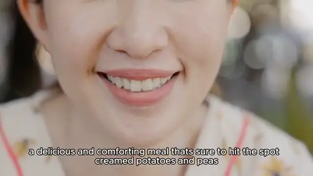 Video thumbnail for Creamed Potatoes and Peas