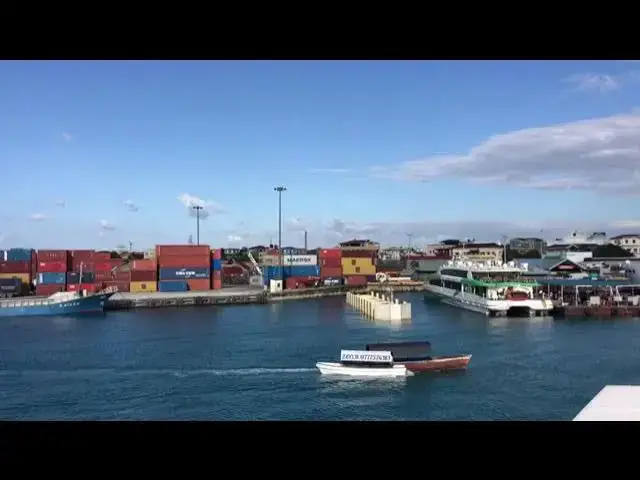 Video thumbnail for Approaching Zanzibar port Tanzania