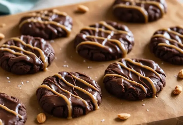 Video thumbnail for No-Bake Chocolate Peanut Butter Cookies