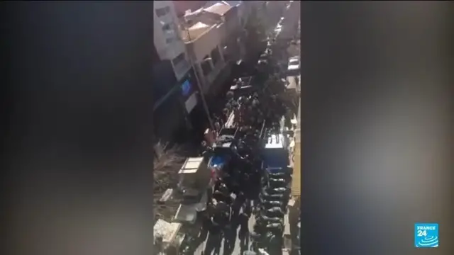 Video thumbnail for Protests spread across Iran, as the country faces unrest over economic struggles