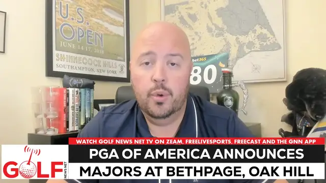 'Video thumbnail for 2033 PGA Championship, 2028 Women's PGA heading to Bethpage Black'