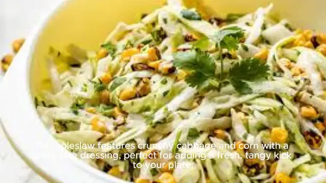 Video thumbnail for Mexican Corn Coleslaw