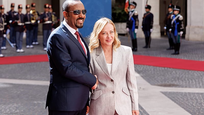 Video thumbnail for Meloni pledges deeper ties, tackling migration at 2nd Africa- Italy summit