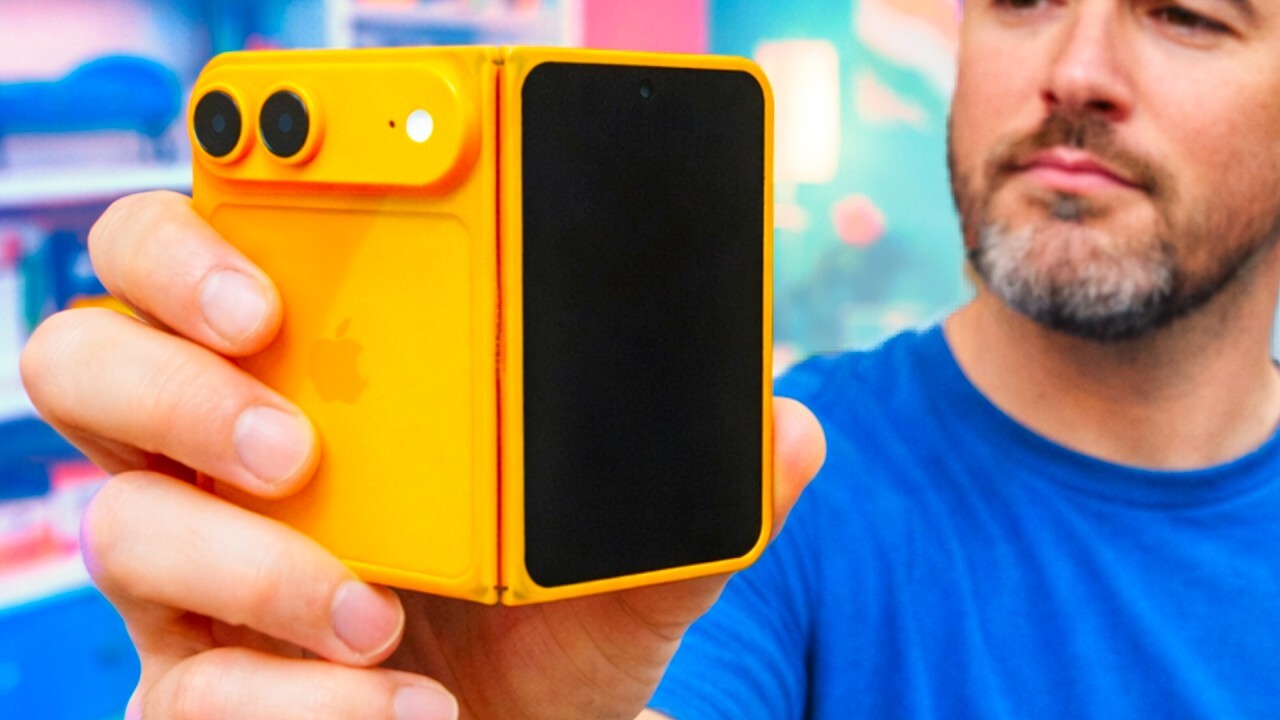 Video thumbnail for You'll need it. The iPhone Fold explained