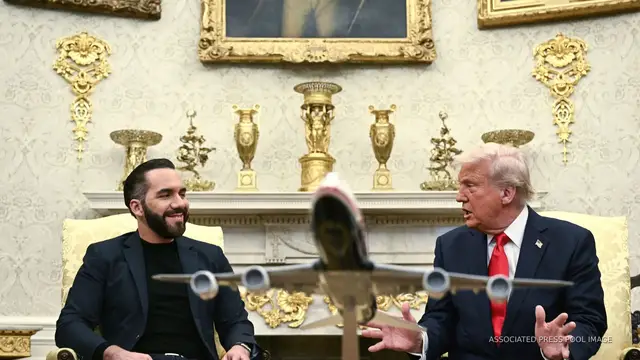 Video thumbnail for El Salvador's president claims he can't return Abrego Garcia to US