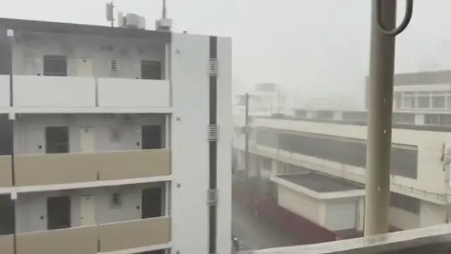 Video thumbnail for Japan: Powerful Typhoon Bavi Batters Okinawa Amid Storm Surge Warnings.