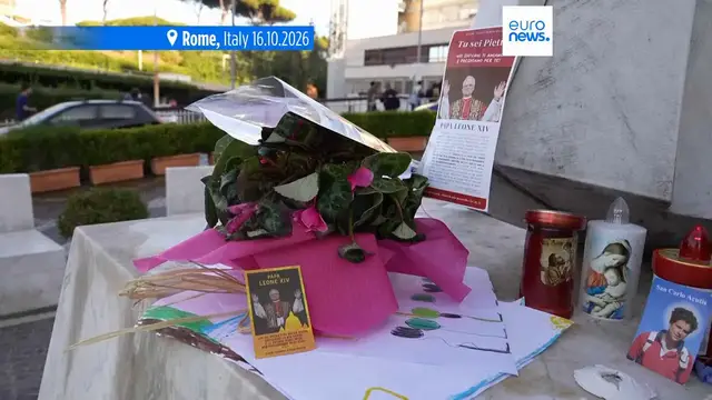 Video thumbnail for Pope Leo XIV celebrates Mass as recovery from cancer surgery progresses