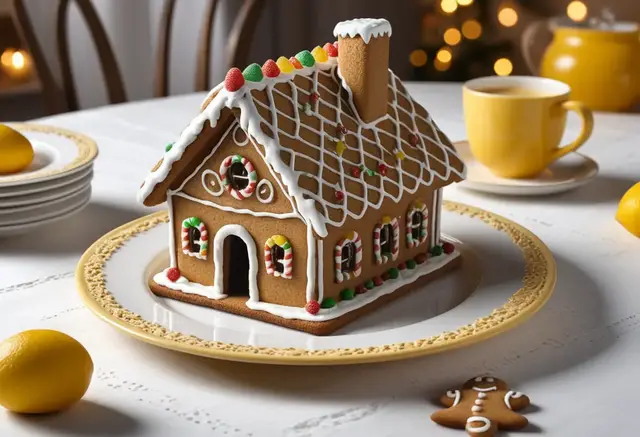 Video thumbnail for Gingerbread House Recipe
