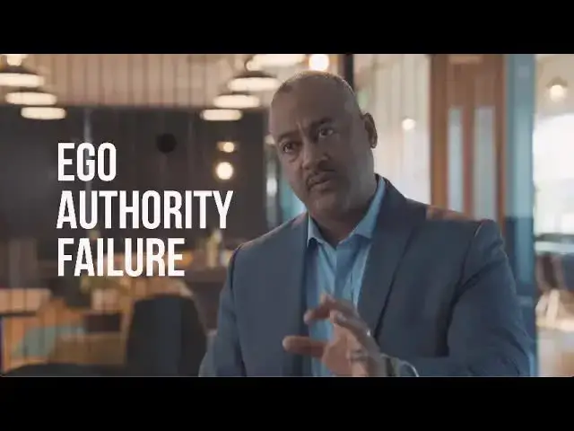 Video thumbnail for Negotiation Mastery: blackswanltd1: derek gaunt on ego, authority, & failure in leadership