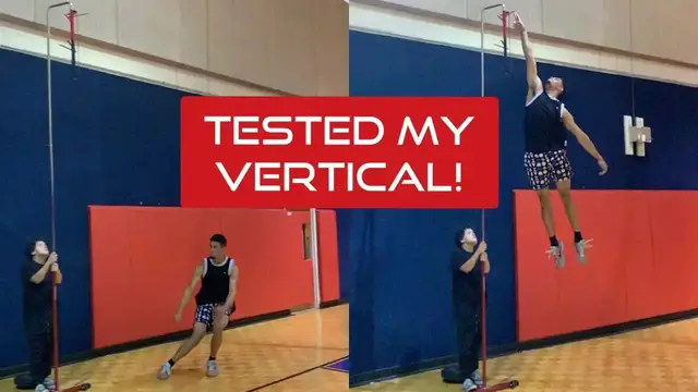 'Video thumbnail for Isaiah Rivera Crazy In Game Dunks And Max Vertical Jump Test!'