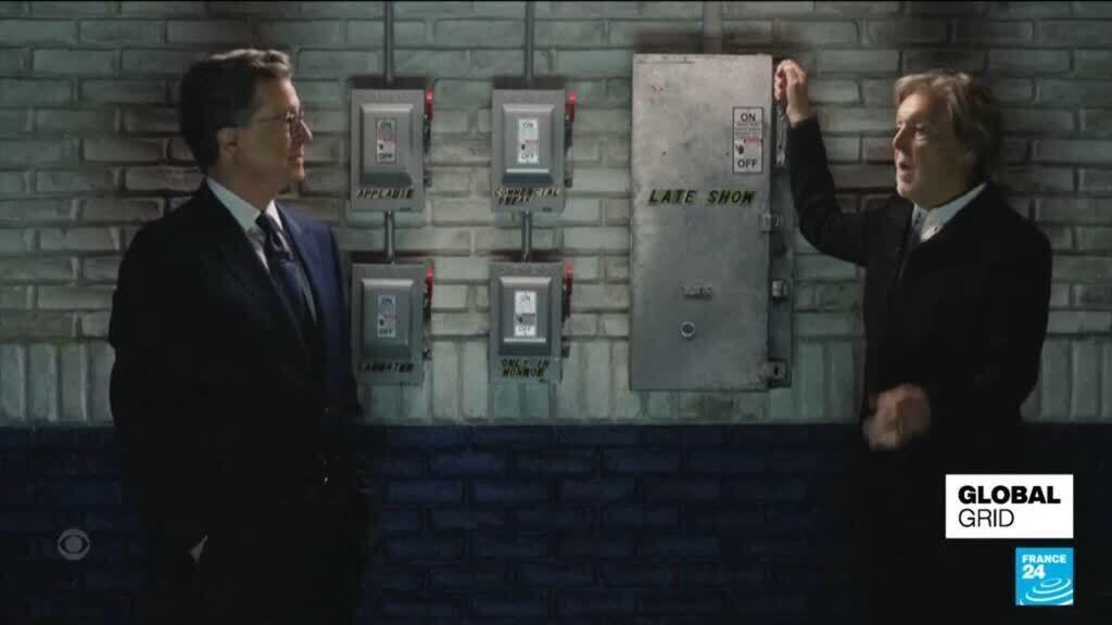 Video thumbnail for Curtains down: Stephen Colbert bows out of 'Late Show' after Trump pressure